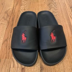 Brand new men’s Ralph Lauren slides